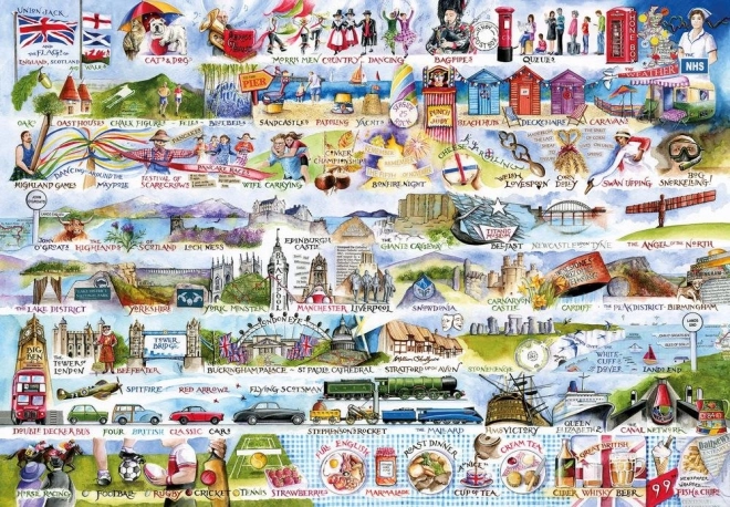 Puzzel GIBSONS Cream Tea 2000 stukjes