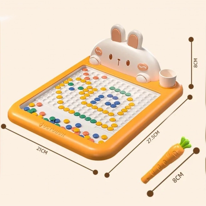 Magnetisch tekentablet WOOPIE MagPad konijn en wortel