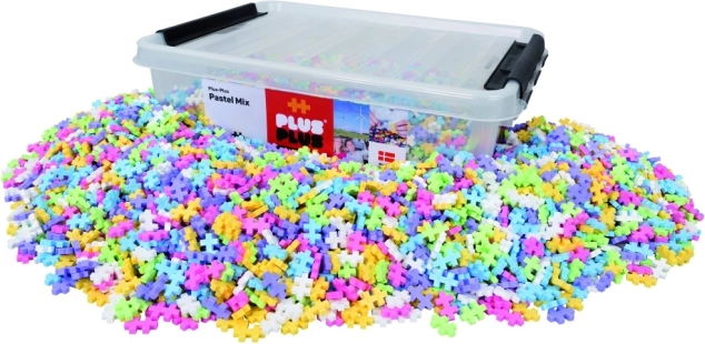 Plus-Plus Building Set Pastel 3600 Pieces