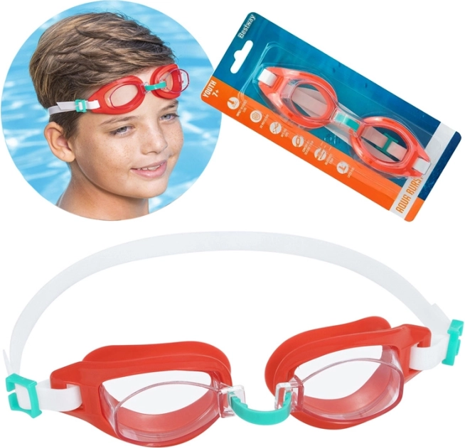 Kids’ Swimming Goggles Bestway Aqua Burst – Red