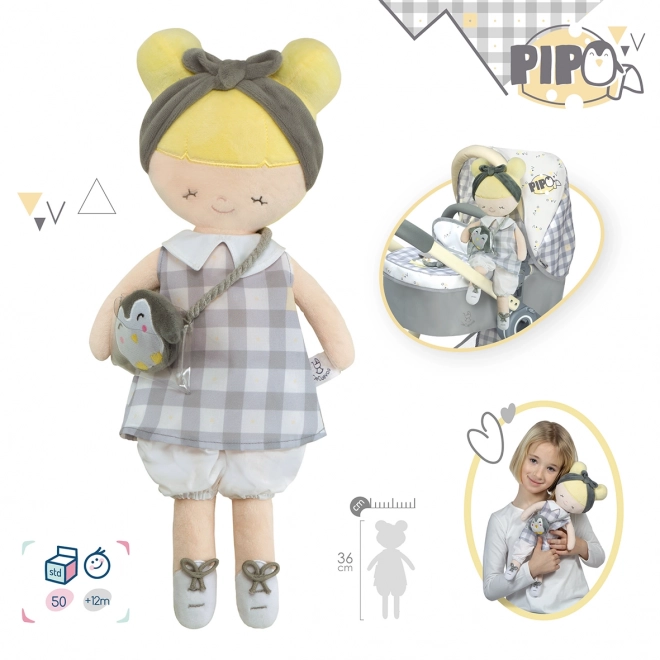 Pluchen pop Pipo 36 cm