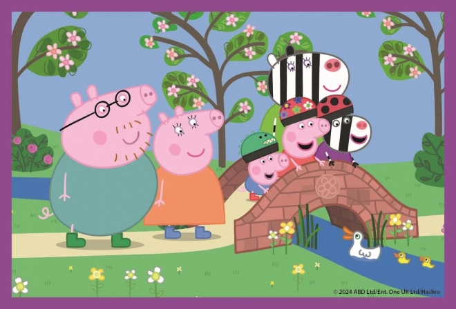 CLEMENTONI Afbeeldingsblokken Peppa Big, 6 blokken