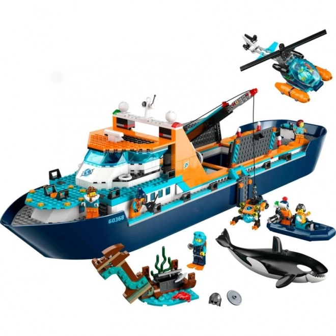 LEGO City schip van Arctische onderzoekers