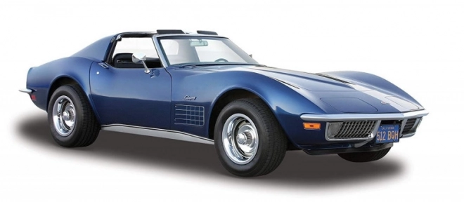 Maisto Chevrolet Corvette 1970 1:24 blauw