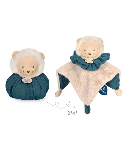 Doudou Slaapknuffel leeuwtje 3v1