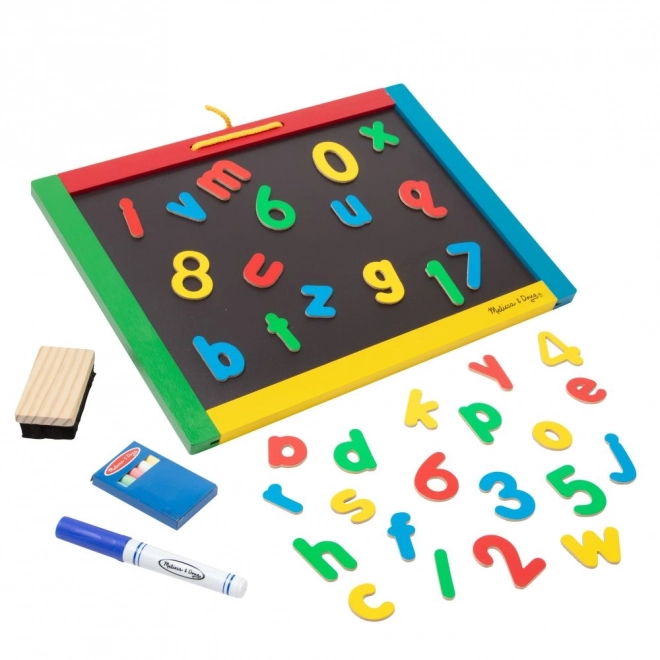 Magnetische und abwischbare Tafel für Kinder