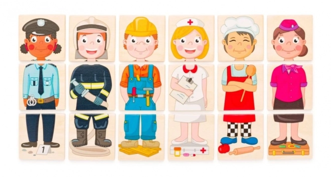 Occupations and People from Around the World - Puzzle and Exploration