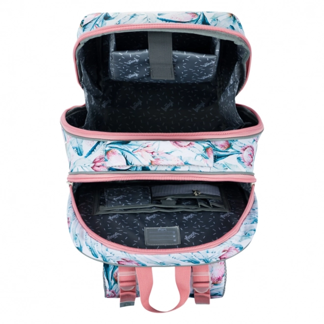 BAAGL SET 3 Shelly Wasbeer: boekentas, etui, zak
