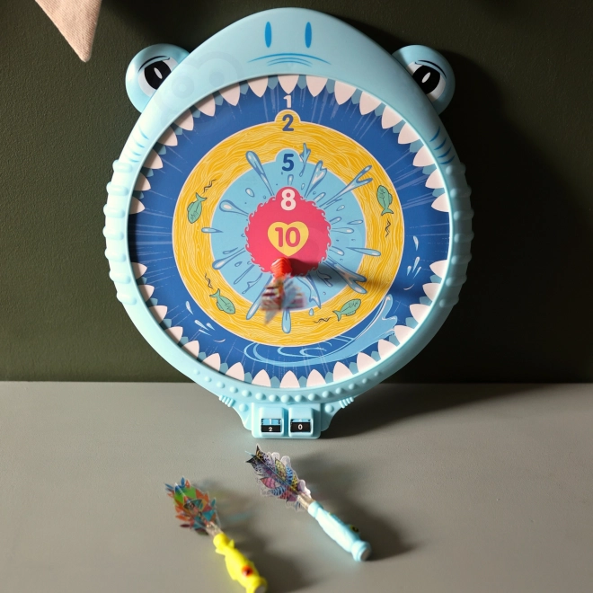 Magnetische dartset Vrolijke Haai