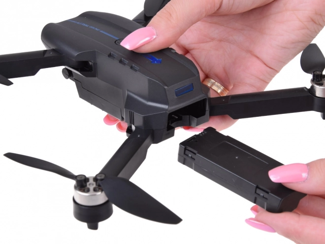 Opvouwbare drone met camera