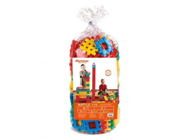 Constructie Blokken Marioinex Grote Wafels 170 stuks