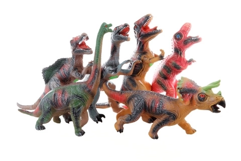 Dinosaurus rubber met geluiden