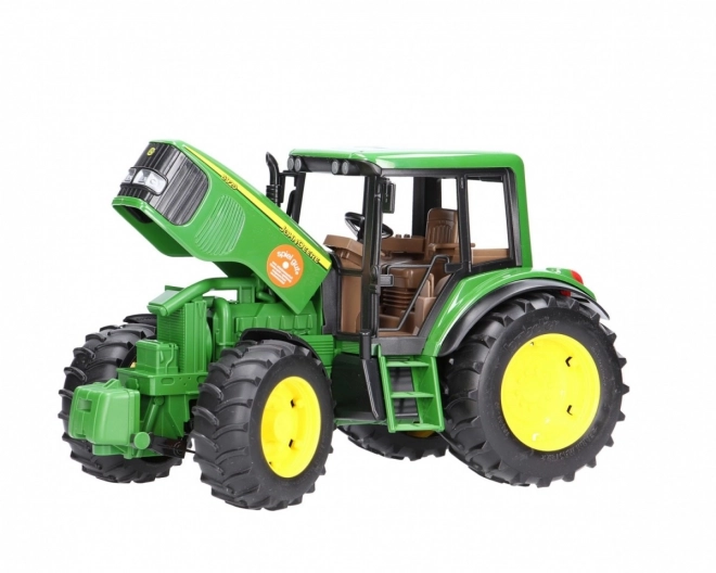 Bruder Trekker John Deere met kiepende aanhanger