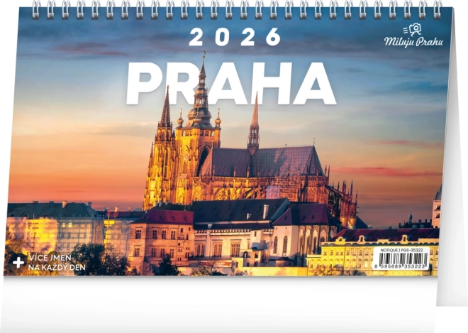 Bureaukalender Praag 2026