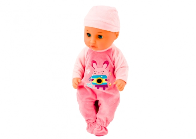 Baby Doll with Pink Clothing and Sound Effects