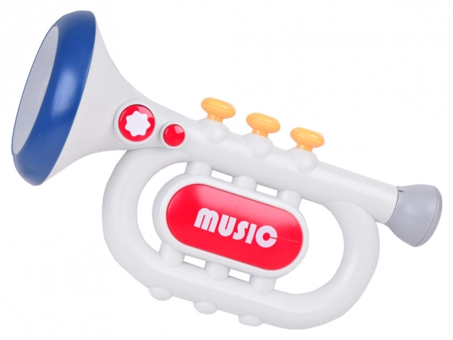Interactieve kindertrompet met drie modi