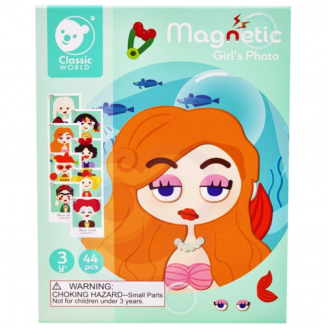 Magnetische puzzel Prinses