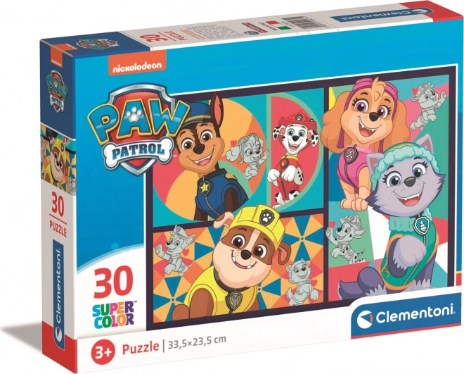 CLEMENTONI Puzzel Paw Patrol 30 stukjes
