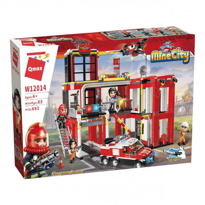Qman Mijn Stad Brandlijn W12014 Brandweerkazerne