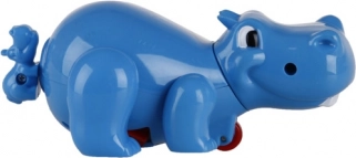 Nijlpaard op wieltjes