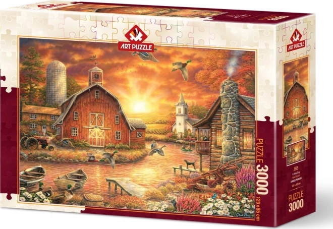 Puzzel nieuwe dag 3000 stukjes