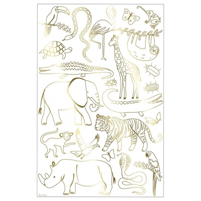 Jungle kleurplaten posters