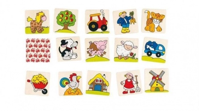 GOKI spel MEMORY Boerderij
