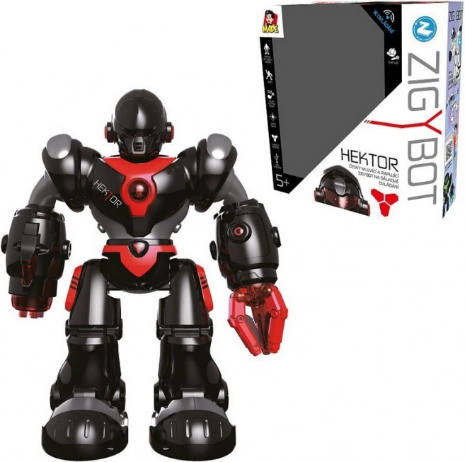 MaDe Robot Hektor - Rappend, in het Tsjechisch sprekende robot 35 cm