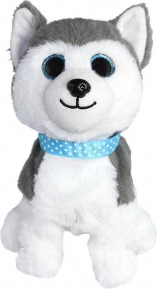 Interactive plush dog HAFÍCI Maxík – husky with voice commands