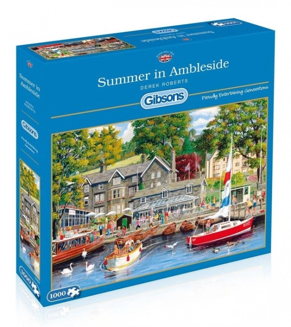 Puzzle GIBSONS Été à Ambleside 1000 pièces