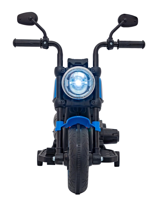 Motorrad Chopper FASTER – Blau