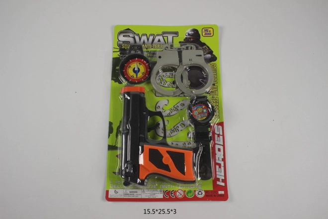Politieset met Pistolen en Accessoires