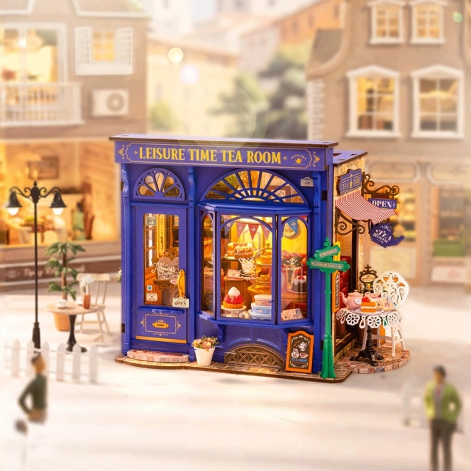 Miniatuur theehuisje voor momenten van rust