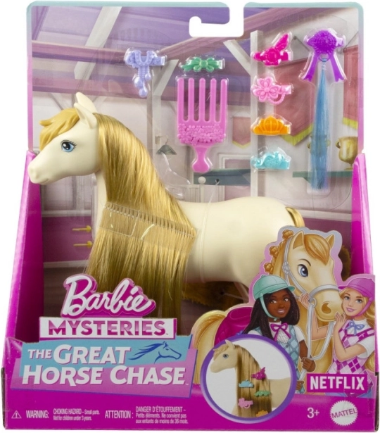Barbie Horse Tornado with Extra-Long Mane for Styling