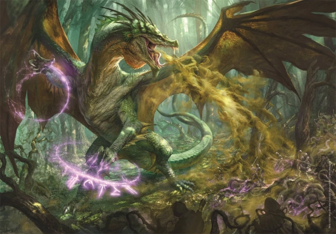 Puzzle Clementoni : Dragon Dungeons & Dragons 1000 pièces