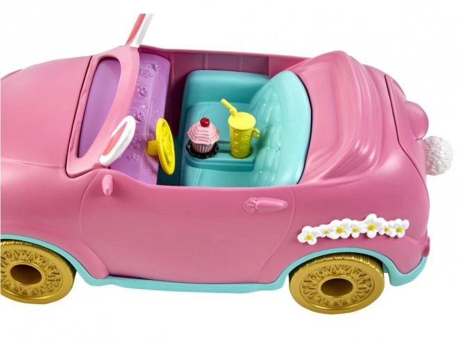 Enchantimals Voiture Lapin Bree avec accessoires