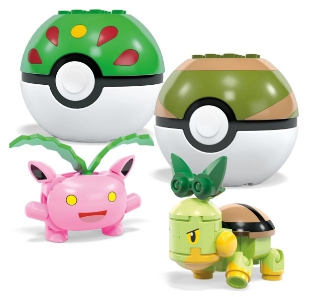 Construct Kit Pokémon Grass Team