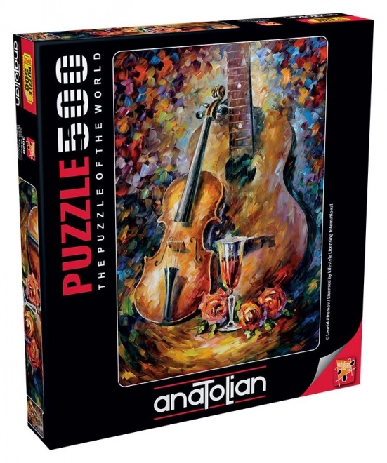 Puzzle Guitare et Violon 500 pièces