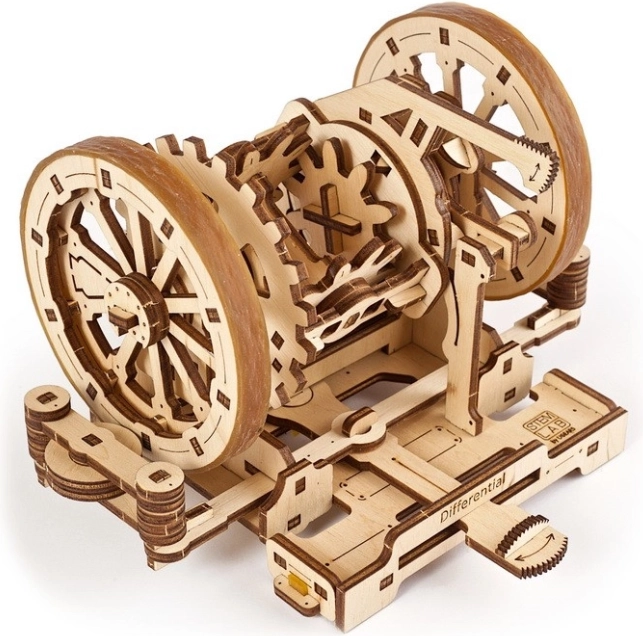 Ugears wooden mechanical differential model STEM