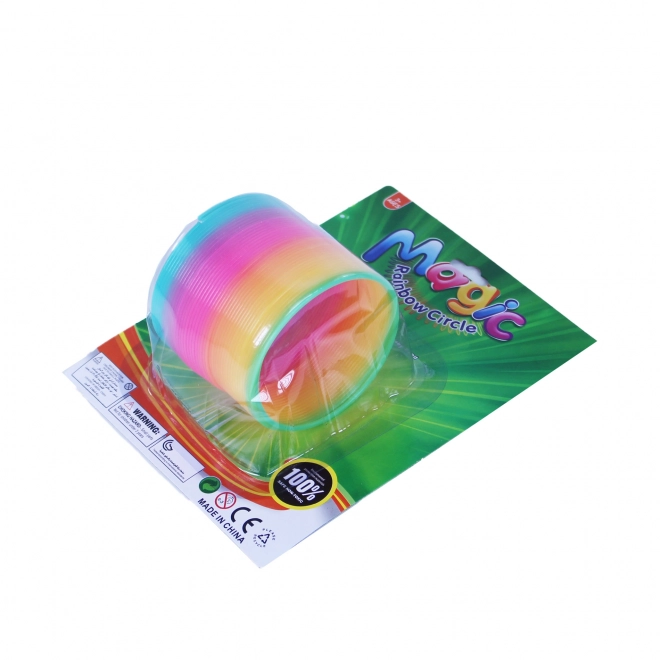 Veer / regenboog spiraal 75 mm hoogte 65 mm