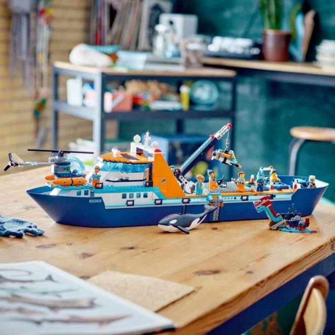 LEGO City schip van Arctische onderzoekers