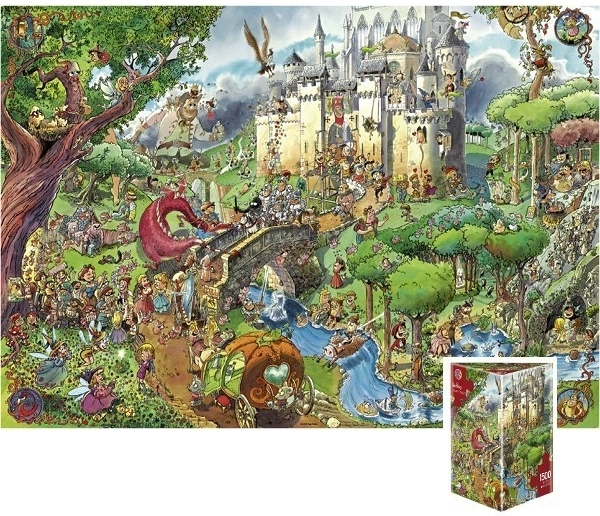 Legpuzzel Sprookjes 1500 stukjes HEYE