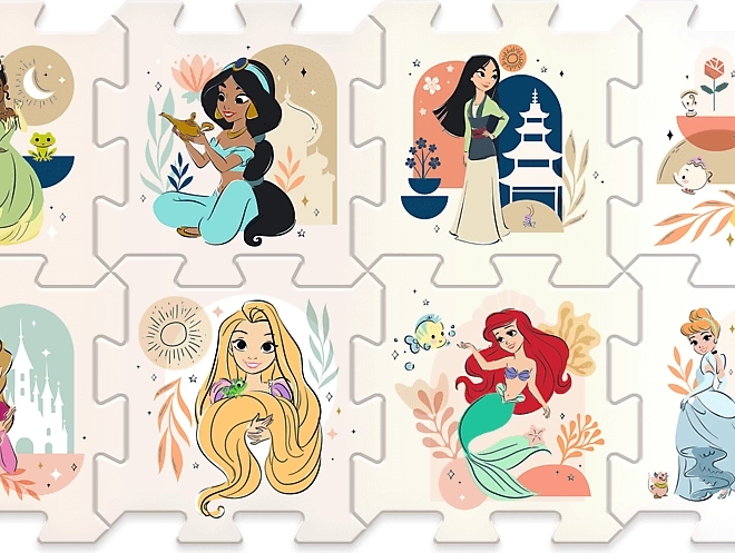 Schaumpuzzle Disney Prinzessinnen