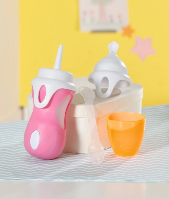 Interactieve fles en lepel voor poppen BABY Born