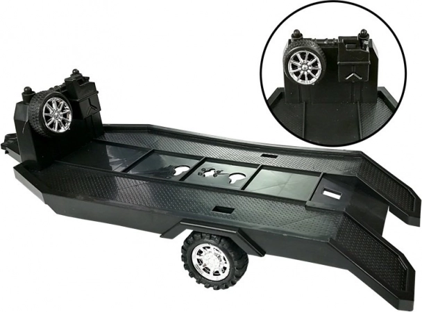 Autotransporter met oprijplaten