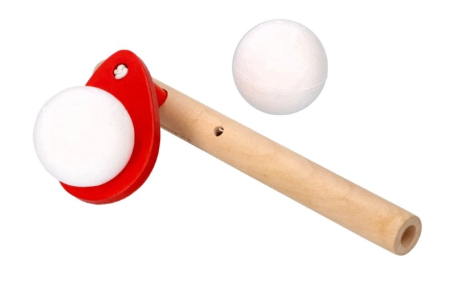 Schwebender Ball für Atmung und Konzentration