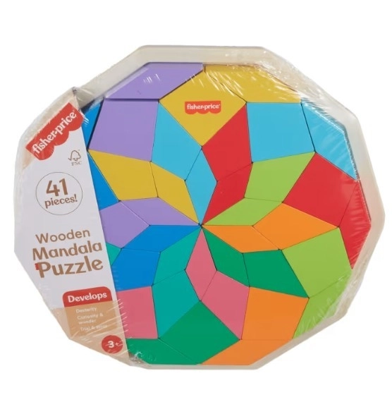 Holzpuzzle Mandala Fisher-Price