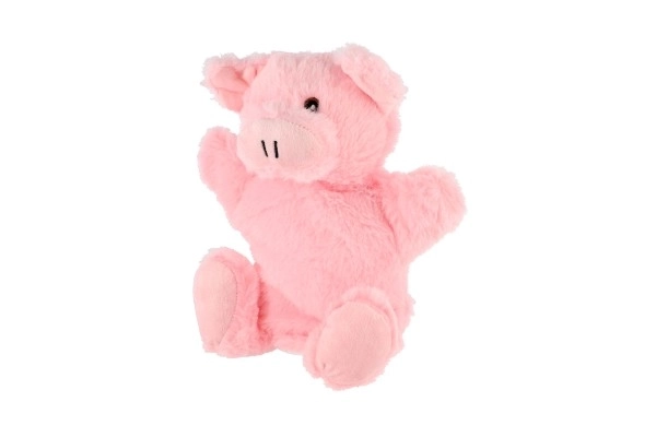 Knuffel diertje handpop - 1st