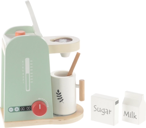 Cafetière en bois, ensemble, Wood