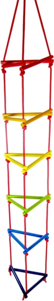 Hess kids' triangular rope ladder, 6 rungs